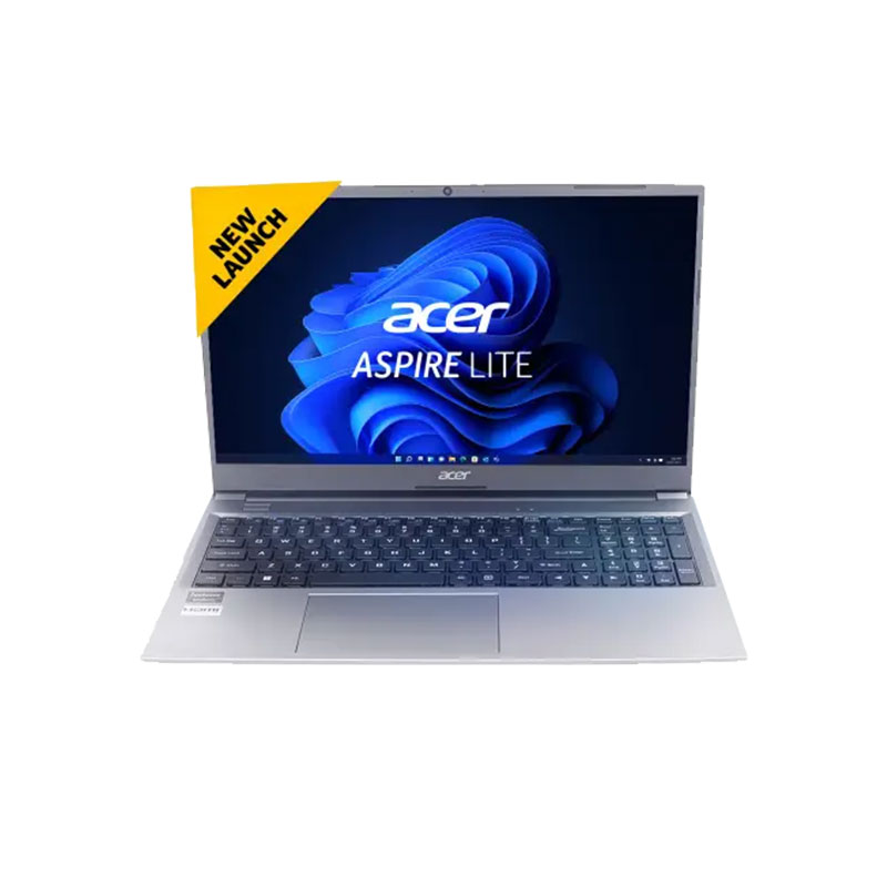 Picture of Acer Aspire Lite - AMD Ryzen 5 7430U 15.6" (39.6 cm) AL15-41 Thin & Light Laptop (16GB/ 512 GB SSD/ Full HD Display/ Windows 11 Home/ MD Radeon Graphics/ MS Office/ Steel Gray/ 1.59 kg)